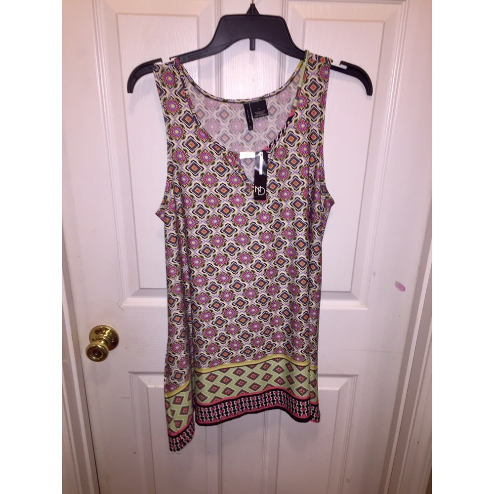 New Directions Sleeveless Tunic
